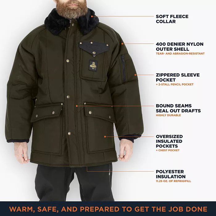 Big & Tall Iron-Tuff Siberian Jacket - Extreme Cold Weather Workwear, -50°F Protection, Durable & Water-Resistant - thumbnail 6
