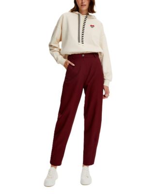 Women's Pleated Slouchy Pants