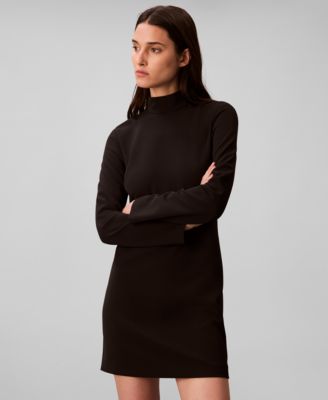 Calvin Klein - Women's Long Sleeve Turtle Neck Mini Dress
