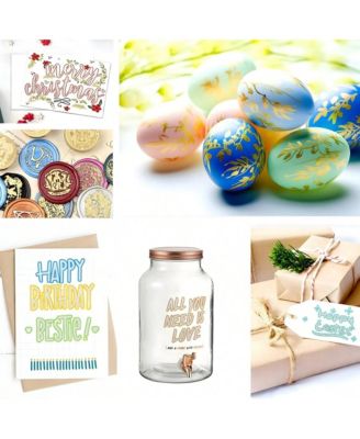 36 Colors Double Line Outline Pens,Self-Outline Metallic Markers Glitter Writing Drawing Pens For Card Writing, DIY Art Crafts Back To School