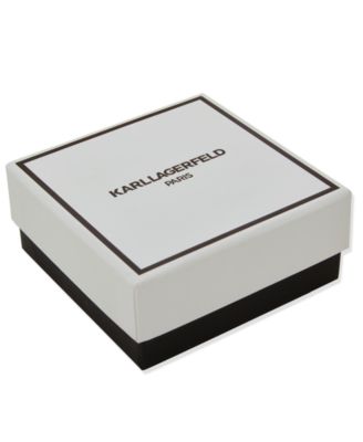 2-Pc. Glass Pearl Silver-Tone Slider Bracelet Set