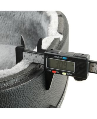 Ultralight EPP Acoustic Guitar Case with Headstock Protector 40/41 Inch Hard Shell Carrying Case with Shoulder Straps for Gig Travel Black