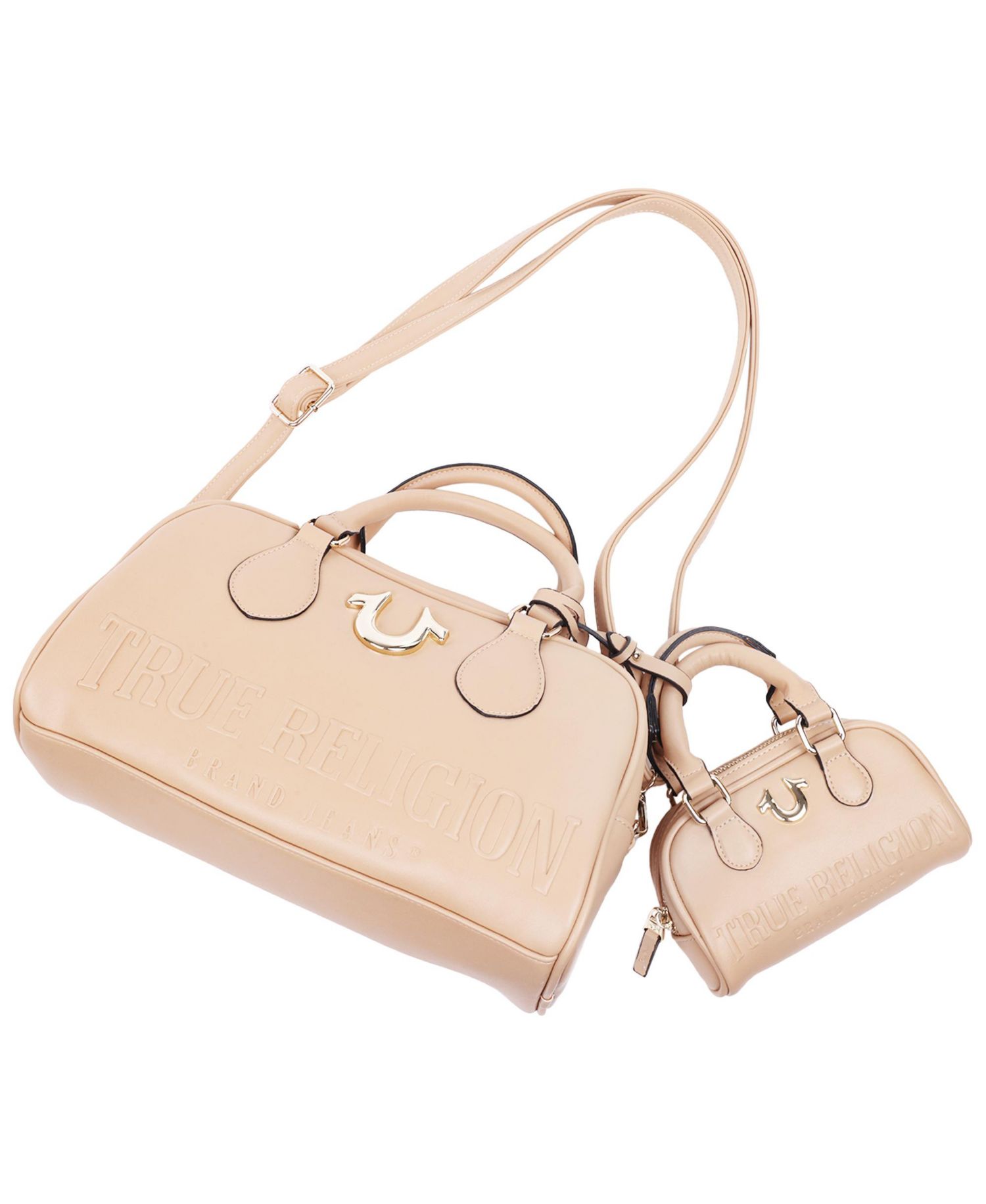 Logo Satchel with Matching Mini Bag