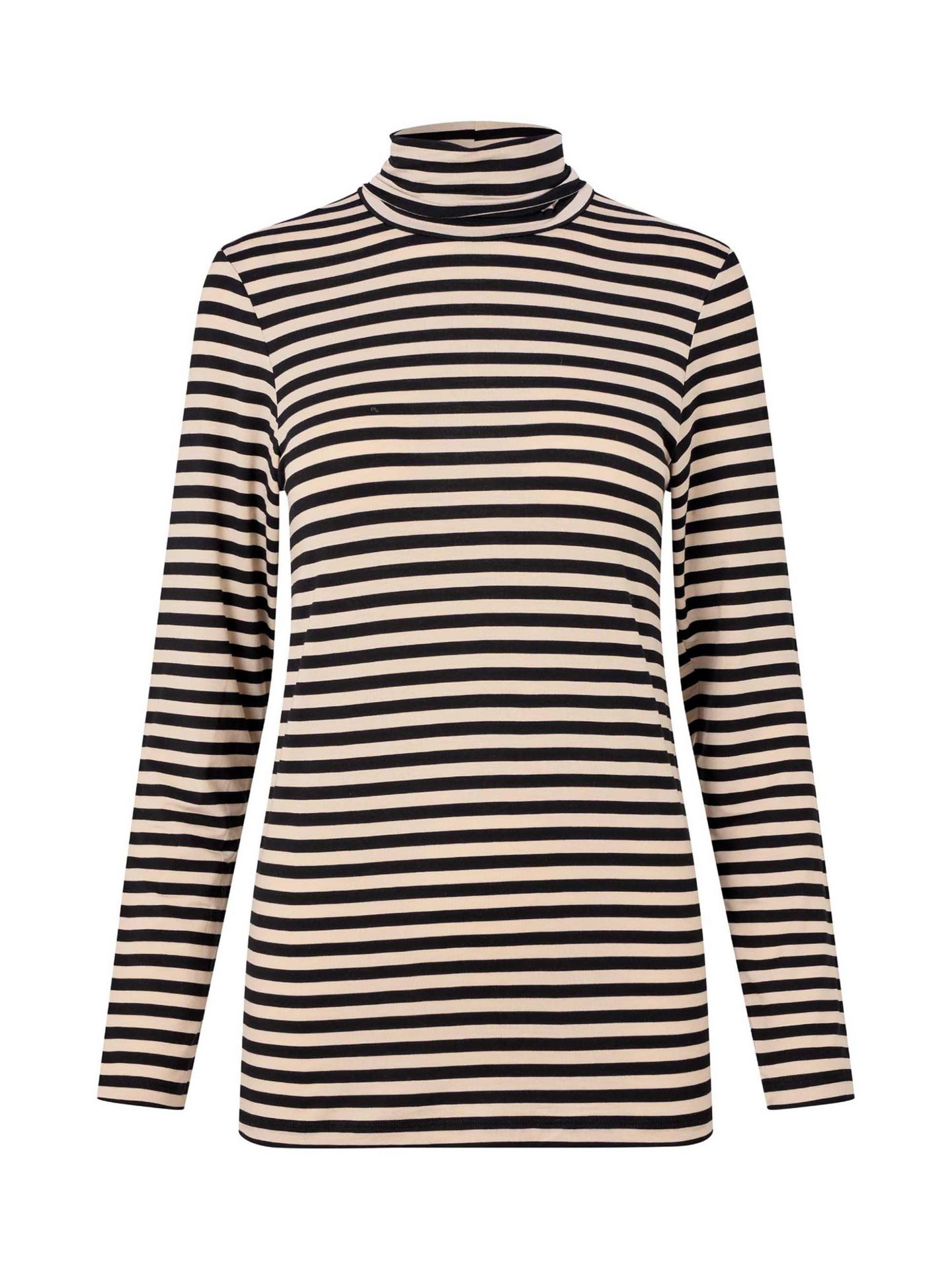 Женский топ Masai Copenhagen MaBrooklyn Long Sleeve Roll Neck, цвет: Чёрный — фото 7