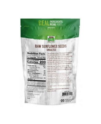 Sunflower Seeds Raw Hulled, Unsalted 1 lb