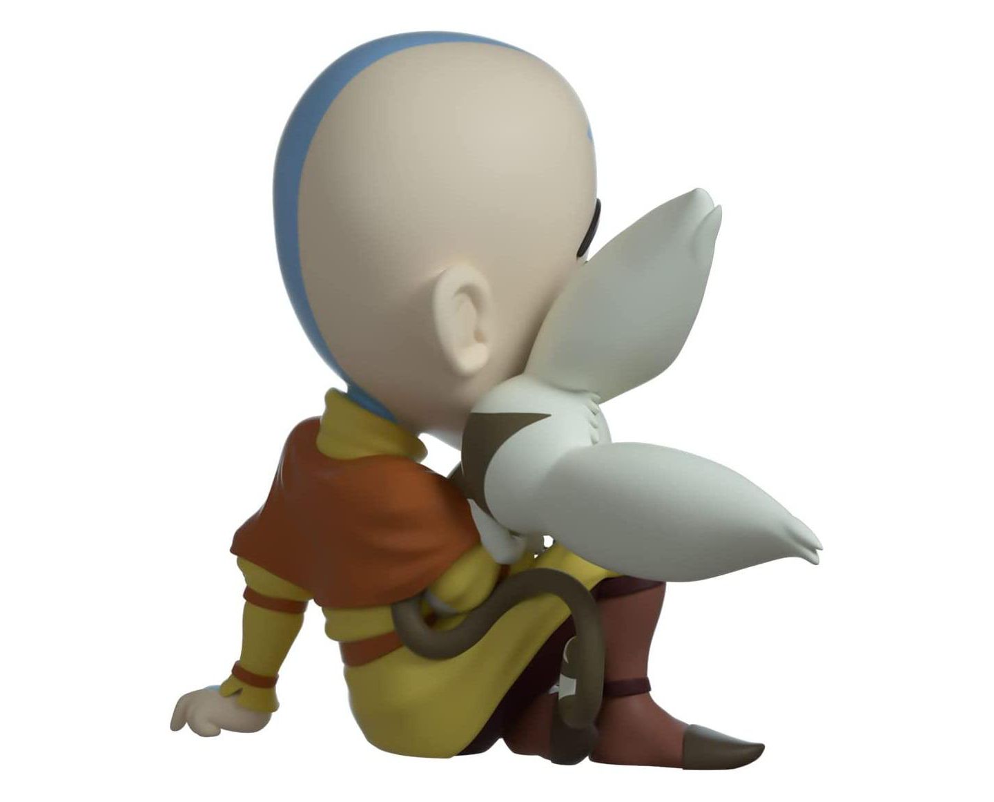 Детская фигурка Youtooz Avatar: The Last Airbender Aang with Momo 4" Vinyl Figure, Ages 14+, цвет: Разноцветный — фото 4
