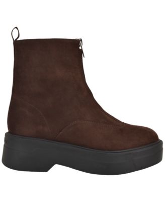 Women's Rivin Front Zip Platform Booties