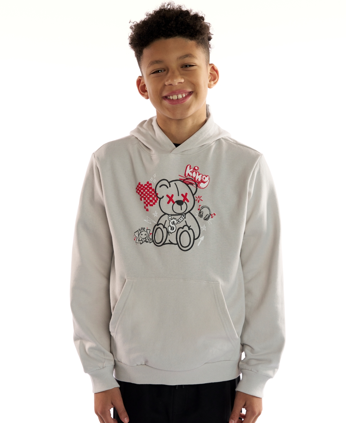 Sovereign Code Boys 5-20 Graphic Print Long Sleeves Sweatshirt In Neutral