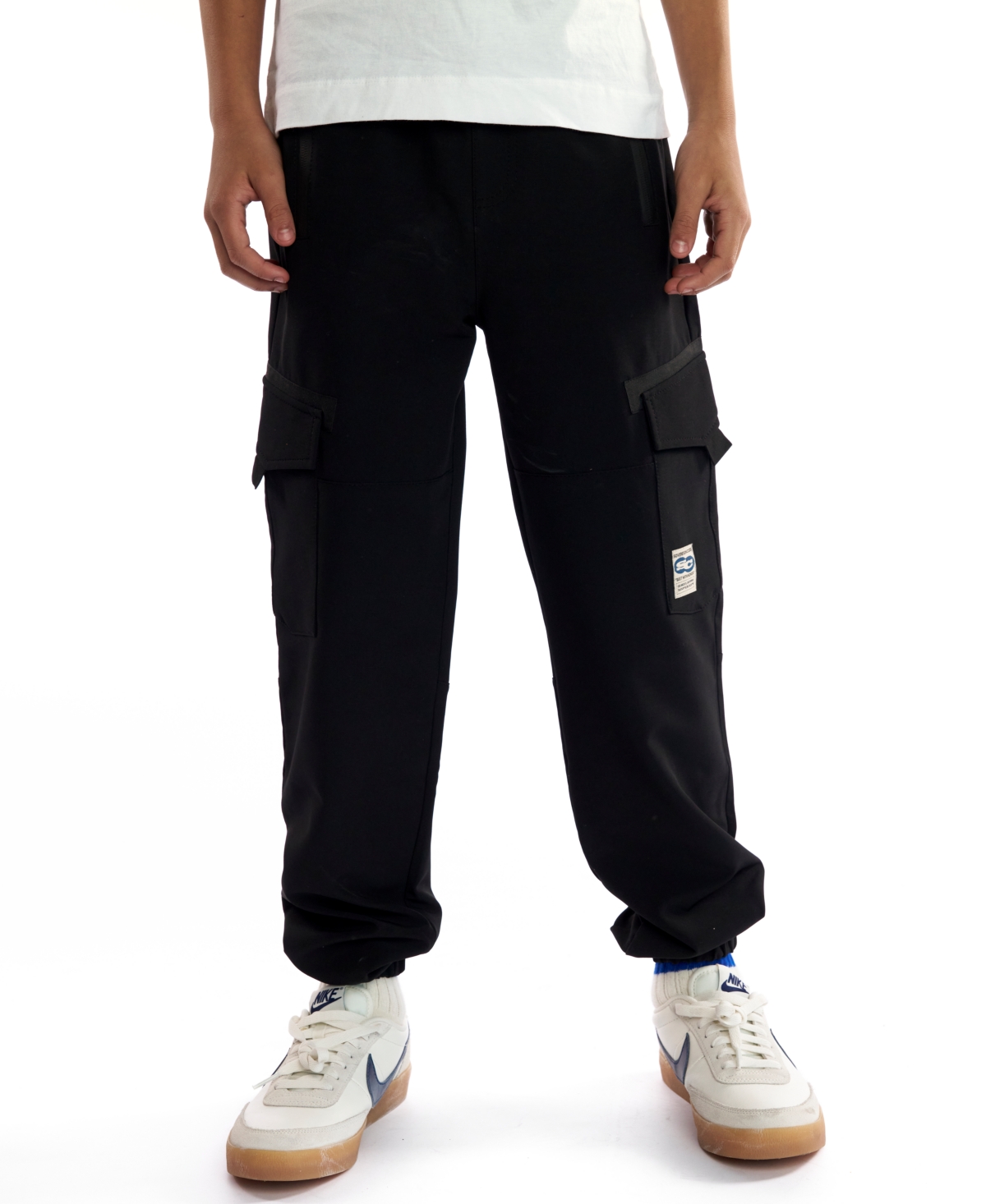 Sovereign Code Boys 5-20 Pull-on Cargo Joggers In Black