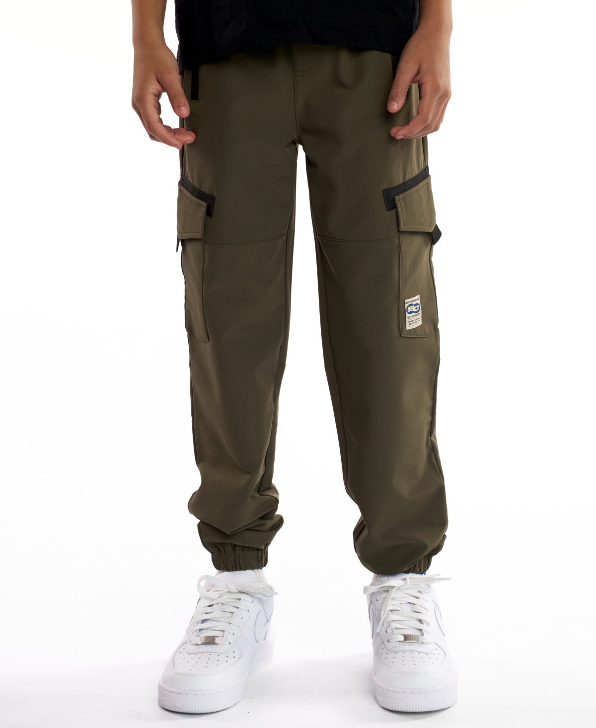 Sovereign Code Boys 5-20 Pull-on Cargo Joggers In Green