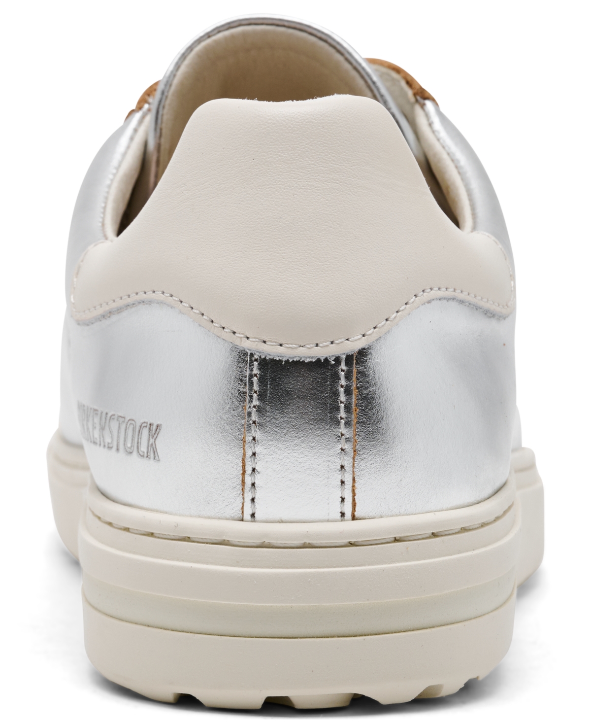 Birkenstock Women's Bend Low Leather Casual Sneakers From Finish Line In Silver