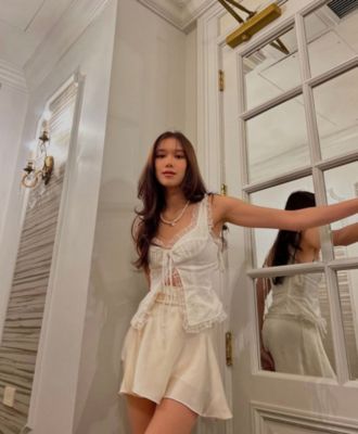 7–8mm Baroque Freshwater Pearl Necklace with Gold-Plated Heart Pendant