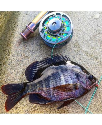 Sword Fly Fishing Reel, CNC-Machined Aluminum Alloy Fly Reel, 3/4, 5/6, 7/8, 9/10 Weight, Black, Gunmetal, Space Gray