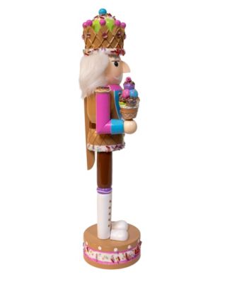 Whimsical Charm 15" Ice Cream Nutcracker