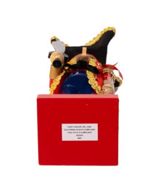 15" Pirate Nutcracker with Peg Leg