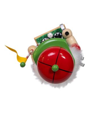 Wooden 12" Golf Nutcracker