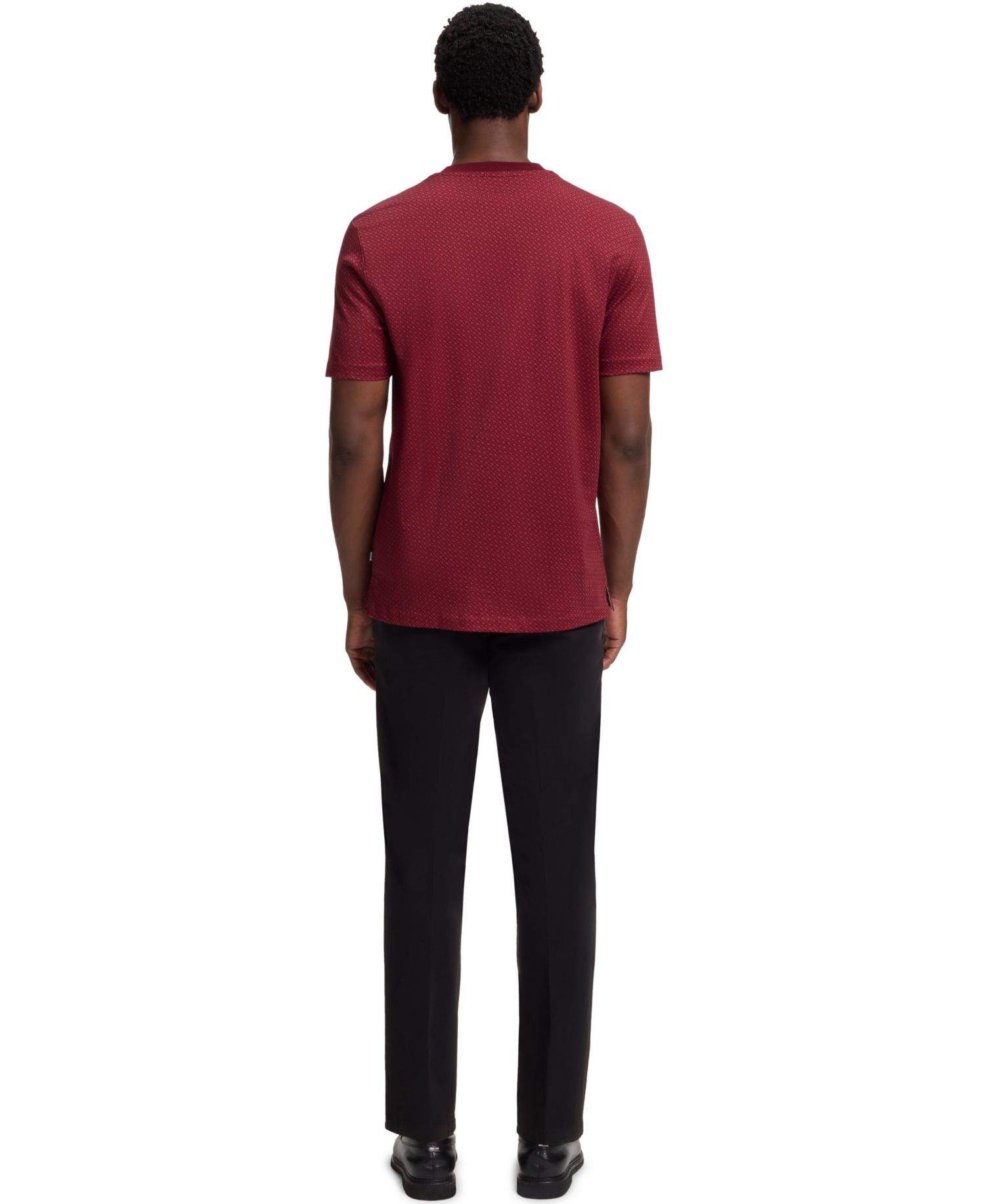 Men's Mercerized-Cotton Monogram T-Shirt