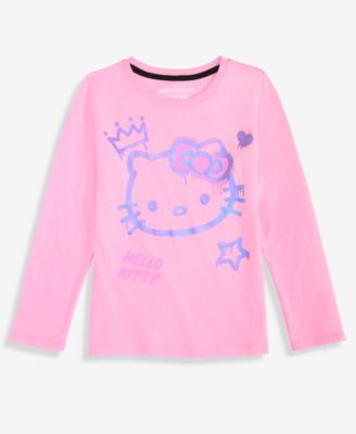 Epic Threads - Girls 5-20 Hello Kitty Spray Paint Long-Sleeve T-Shirt