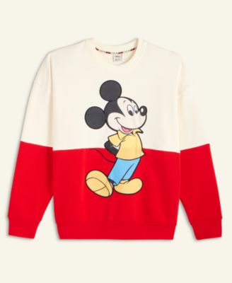 Unisex Mickey Mouse Crewneck Sweatshirt, Macy's Exclusive
