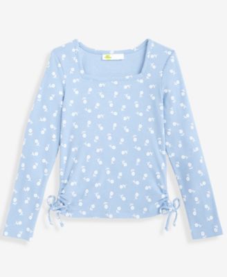 Epic Threads - Little & Big Girls Ditsy Floral Square Neck Top