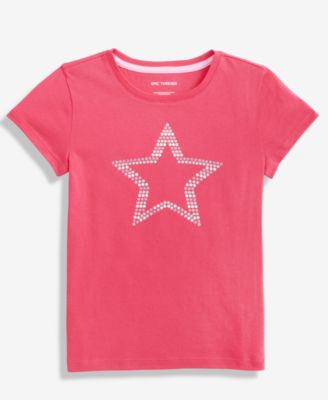 Epic Threads - Little & Big Girls Sparkle Star T-Shirt