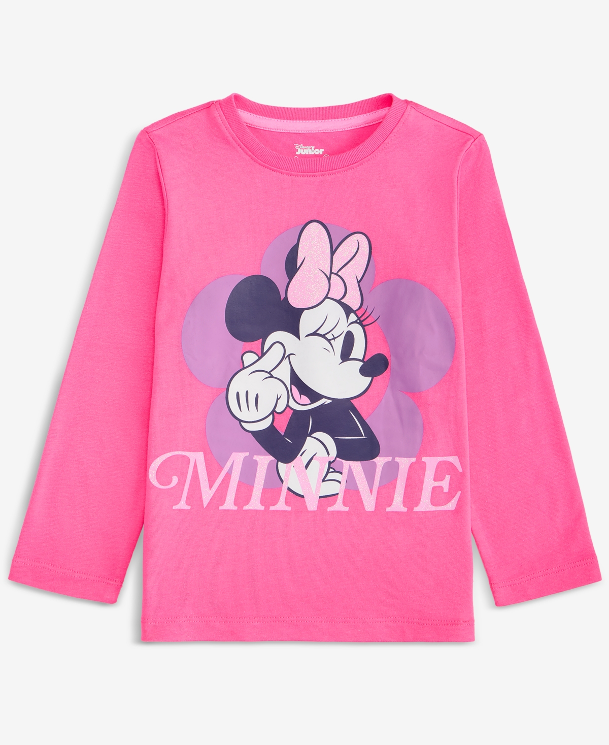 Epic Threads Girls Toddler 2T-4T Flower Minnie Long-Sleeve T-Shirt, Macy's Exclusive