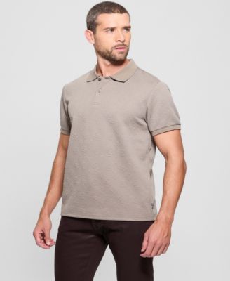 Men's Peony Relaxed Fit Short Sleeve Quatro G Polo Sweater