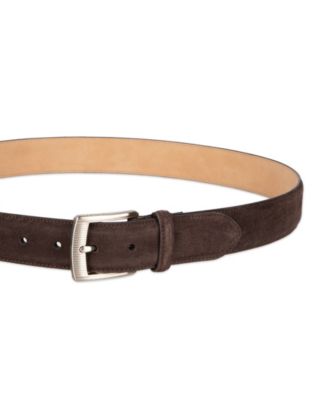 Men's Casual Logo Detail Belt