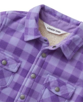 Girls Flannel Shacket