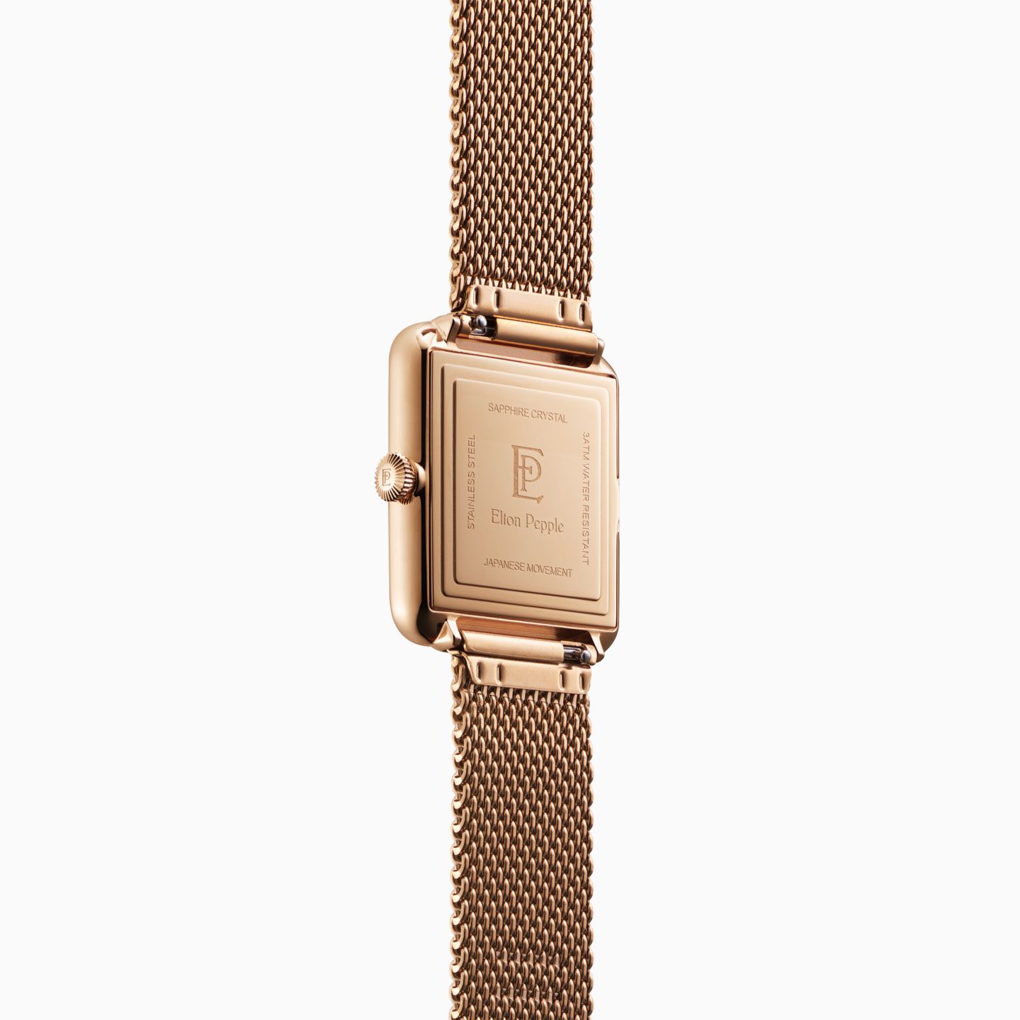Elton Pepple Women's Classic North, 32mm, цвет: Чёрный / Розовое золото — фото 4