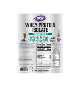 Whey Protein Isolate, Dutch Chocolate, 10lb