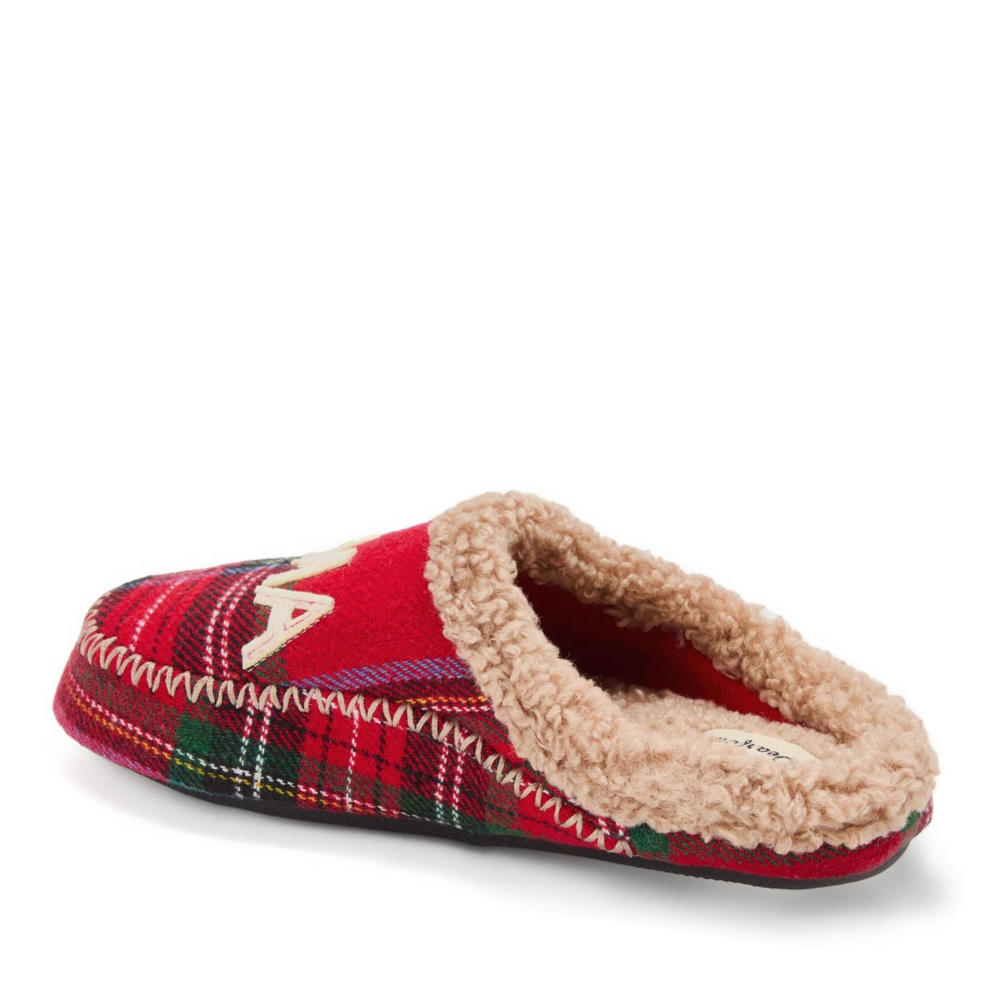 Женские сабо Dearfoams Mama Bear Plaid Clog Slipper, цвет: Клетчатый — фото 6