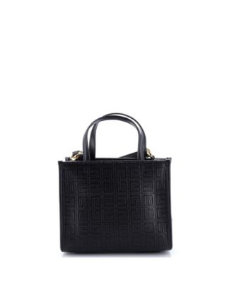 Mini G-Tote 4G Embossed Coated Canvas