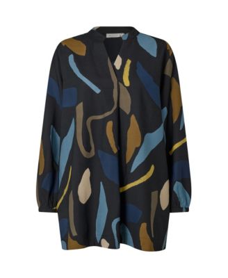 Women's MaGenevra Long Sleeve V-Neck Tunic