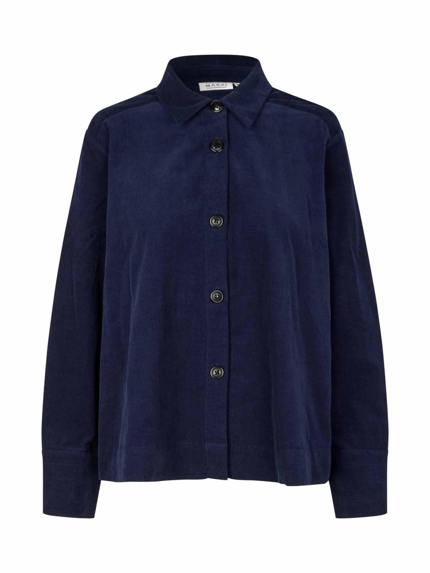 Women's Long Sleeve Collared Velvet Shirt