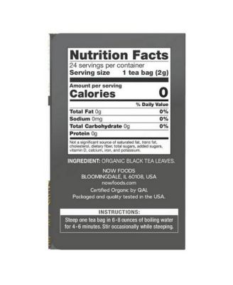 Boldly Black Tea, 25 Bags