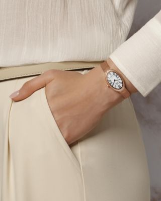 Women's Eloise Watch with Topaz Gemstone and Mesh Stainless Steel Bracelet 1352CELS