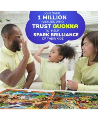 4x100 Pcs Search & Find Puzzles for Kids 4-6