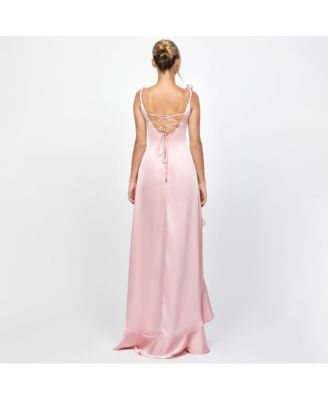 Women's Nakiyah Cowl Hi Lo Dress