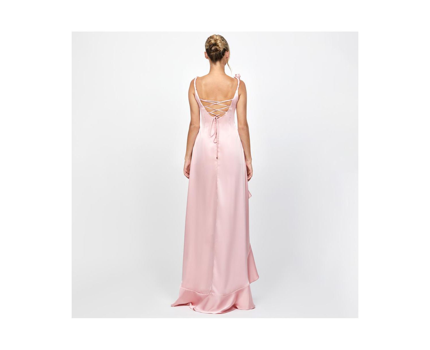 Women's Nakiyah Cowl Hi Lo Dress