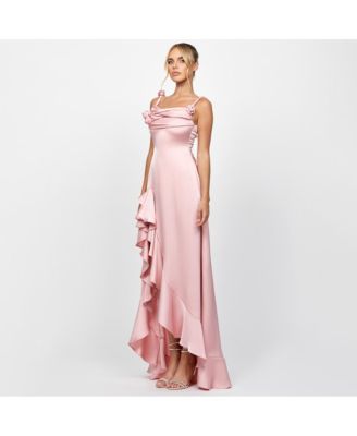 Women's Nakiyah Cowl Hi Lo Dress