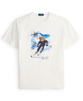 Men's Short Sleeve Polo Bear T-Shirt