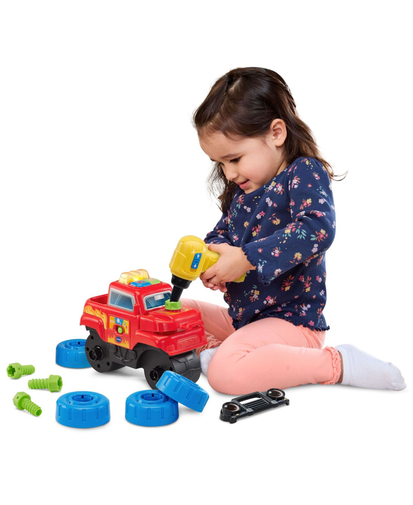 Детская игрушка VTech Drill & Learn Battery-Operated Monster Truck — фото 2