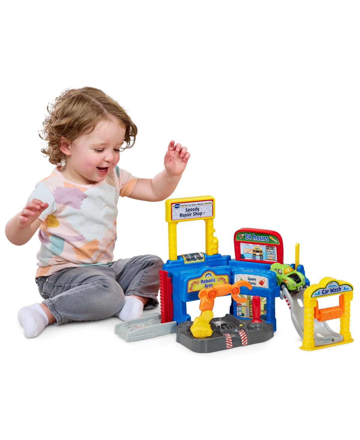 Vtech Go! Go! Smart Wheels Speedy Repair Shop In Multi