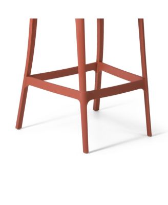 2-Person Adjustable Round Bar Table and Stackable Bar Stools Dining Set