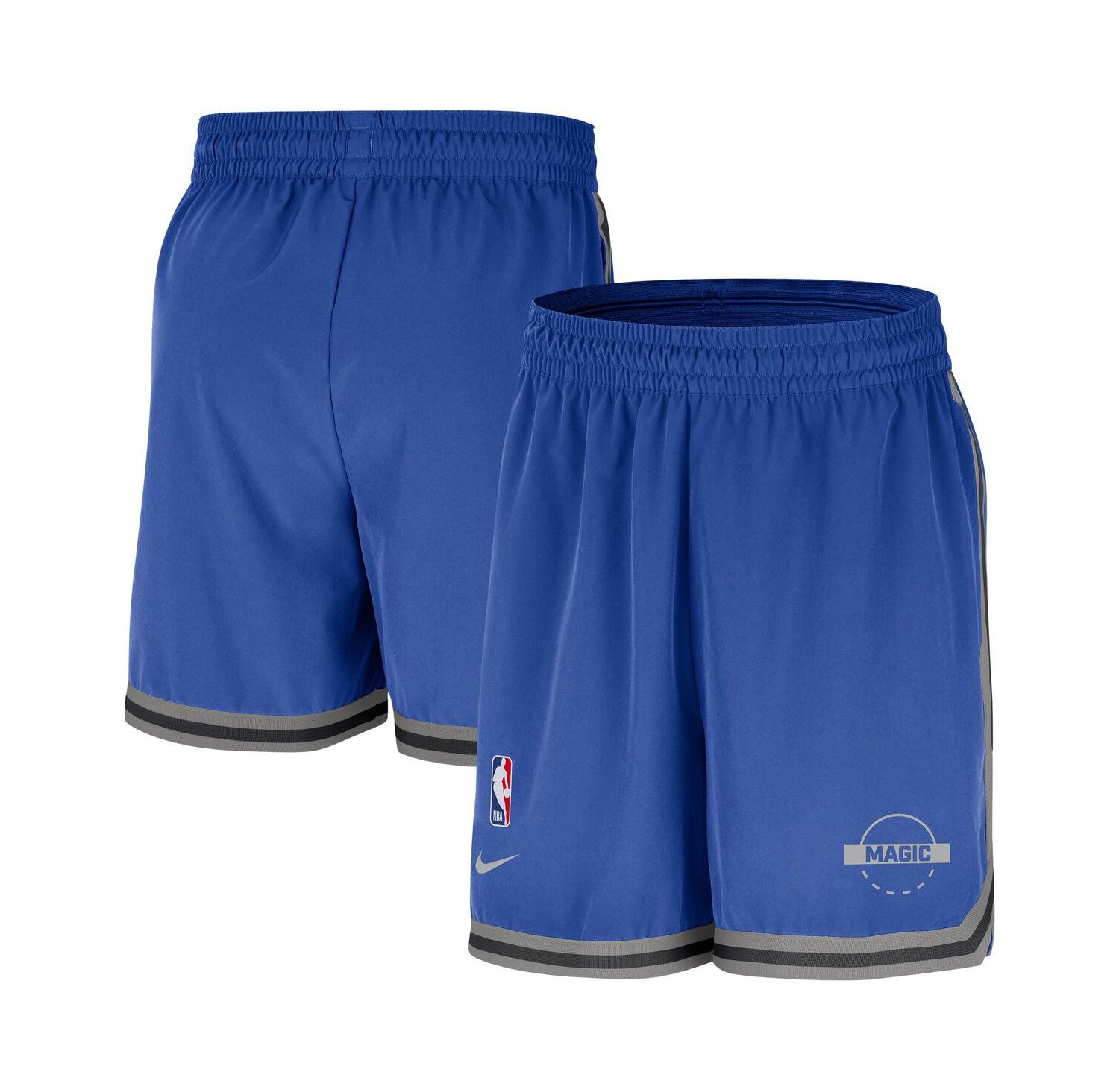 Men's Blue Orlando Magic Authentic Practice DNA Woven Performance Shorts