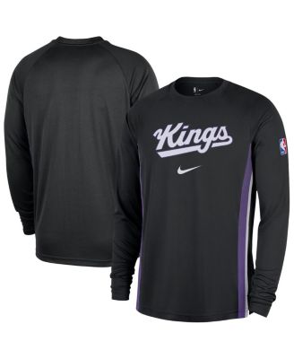 Nike - Men's Black Sacramento Kings 2025/26 Authentic Pre-Game Legend Dri-FIT Long Sleeve Shooting Shirt