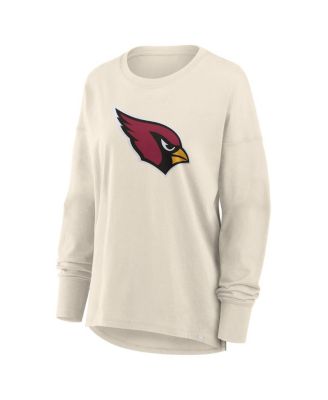 Women's Cream Arizona Cardinals Dove Legacy Long Sleeve T-Shirt