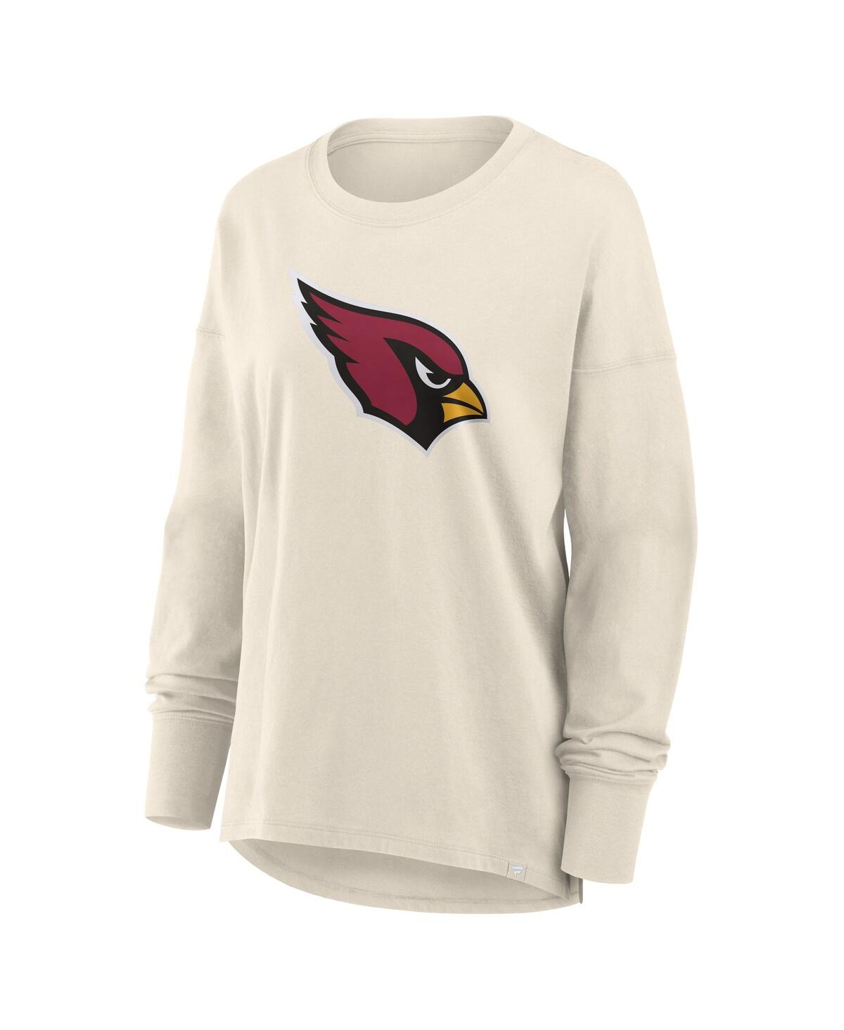 Fanatics Women's Cream Arizona Cardinals Dove Legacy Long Sleeve T-shirt In White
