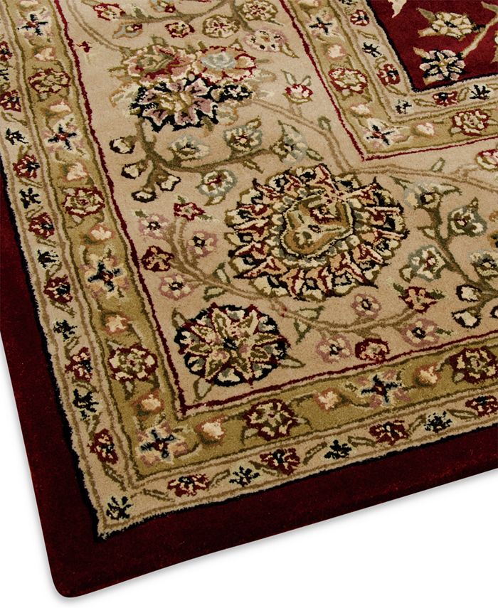 Nourison CLOSEOUT! Wool & Silk 2000 2107 Burgundy 3'9" x 5'9" Area Rug